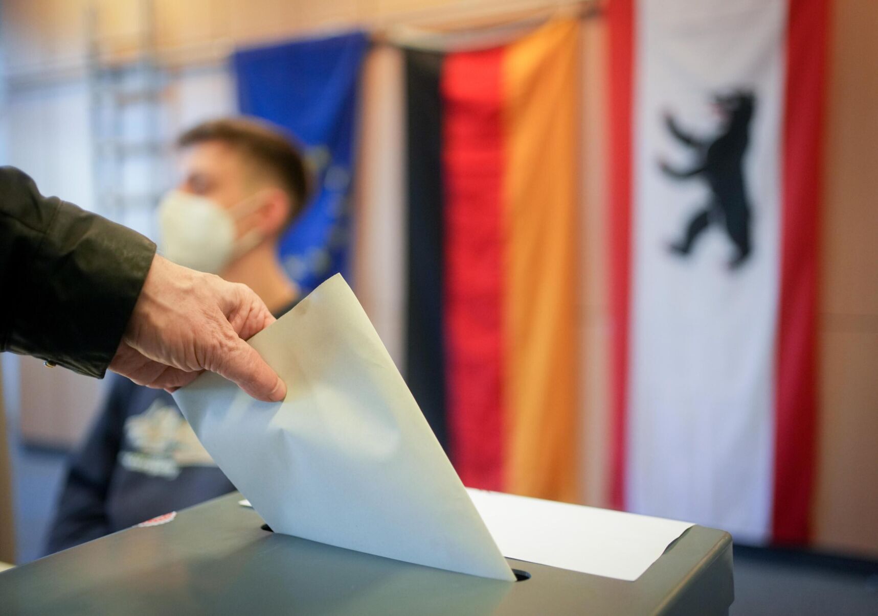 SPD narrowly ahead in exit polls as voting ends in Germany's landmark election but final result uncertain